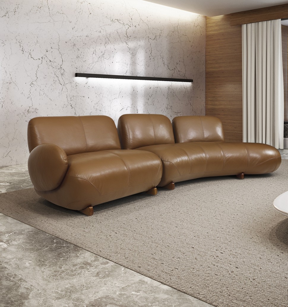 OREGON CHAISE CURVA